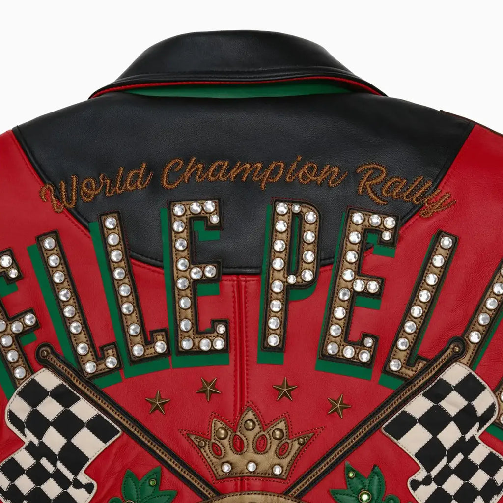 Blouson en cuir spécial Daytona pour hommes