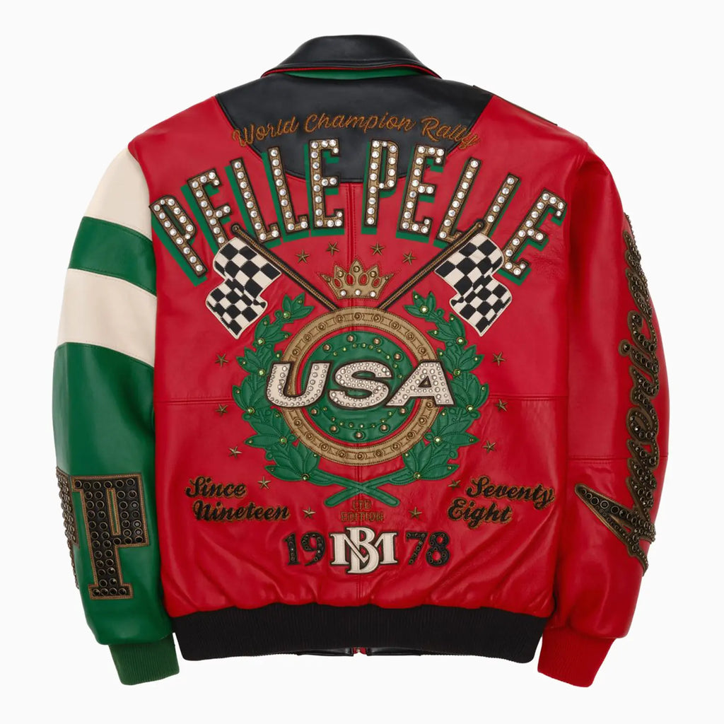 Blouson en cuir spécial Daytona pour hommes