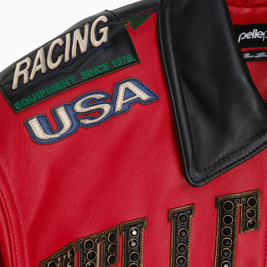 Blouson en cuir spécial Daytona pour hommes