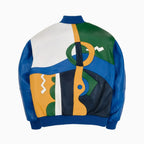 Blouson en cuir peluche Picasso pour hommes