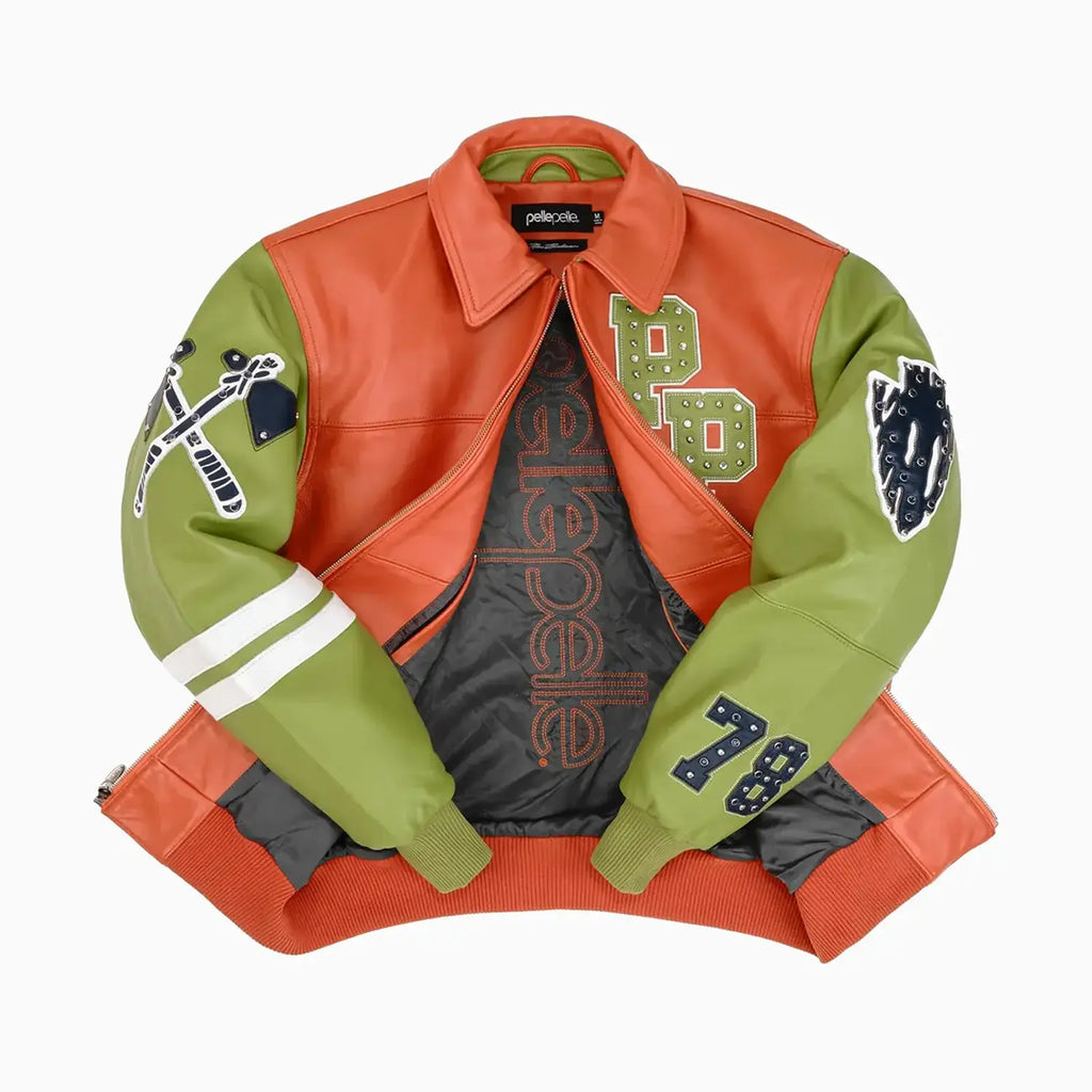 Blouson en cuir Renegades pour hommes