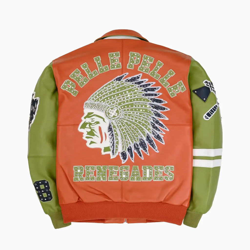 Blouson en cuir Renegades pour hommes