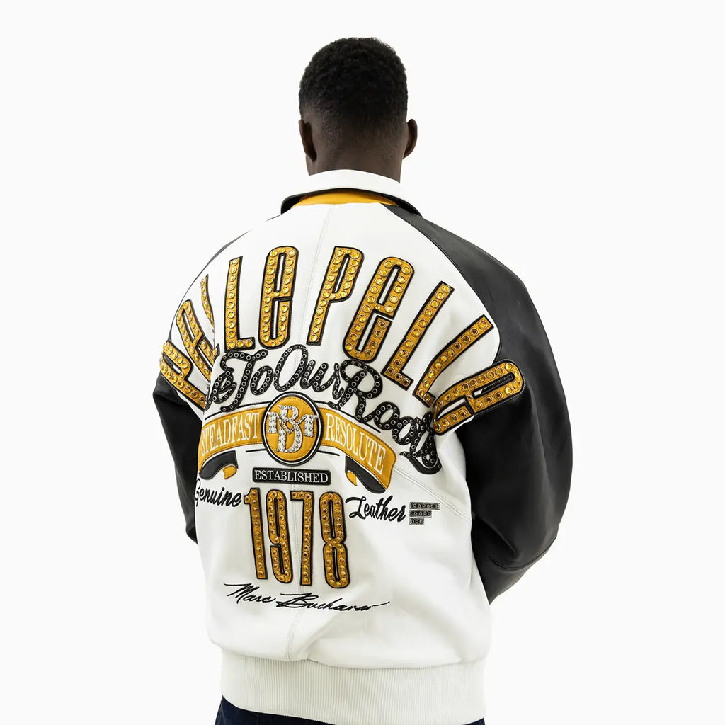 Blouson en cuir True To Our Roots pour homme