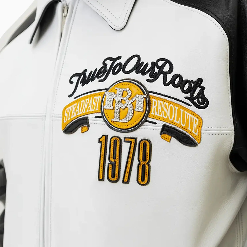 Blouson en cuir True To Our Roots pour homme