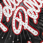 Chaqueta de cuero para hombre "World Famous Soda Club"