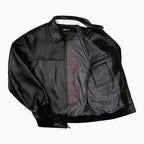Chaqueta de cuero para hombre "World Famous Soda Club"