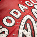 Blouson en cuir pour homme World Famous Soda Club
