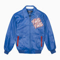 Chaqueta de cuero para hombre "World Famous Soda Club"