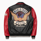 Blouson en cuir World Tour pour homme