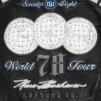 Blouson en cuir moelleux Men's World Tour