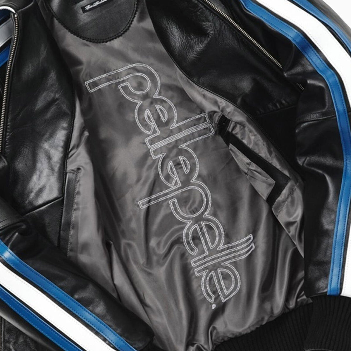 Blouson en cuir moelleux Men's World Tour