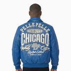 Blouson en Cuir Pelle-Pelle X TB Windy City pour Homme