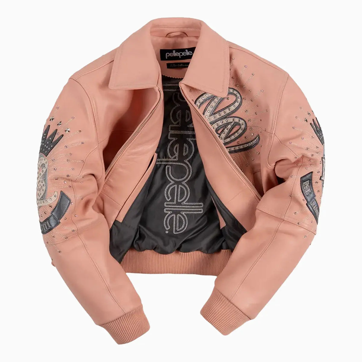 Women's 48Th Anniversary Crop Leather Jacket