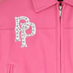 Blouson court en cuir « American Bruiser » pour femme