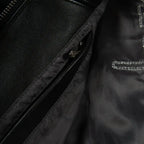 Blouson court en cuir Pelle Queen pour femme