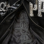 Blouson court en cuir Pelle Queen pour femme