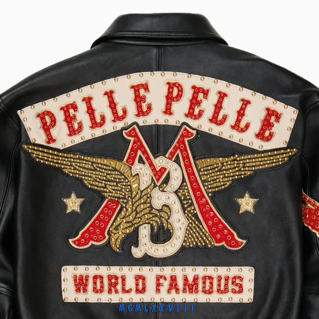 Blouson en cuir femme de renommée mondiale