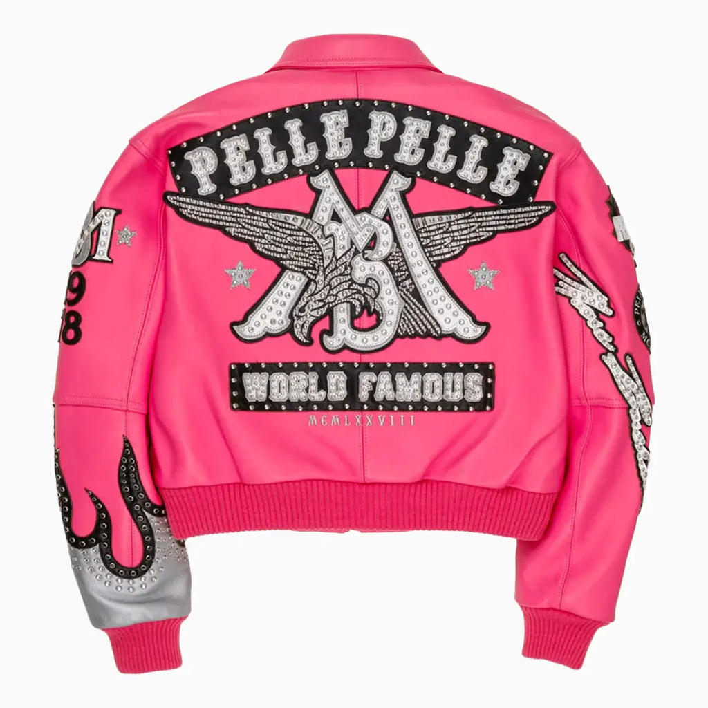 Blouson en cuir femme de renommée mondiale