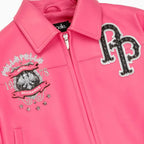 Blouson en cuir femme de renommée mondiale
