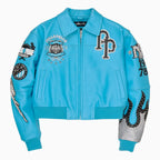 Blouson en cuir femme de renommée mondiale