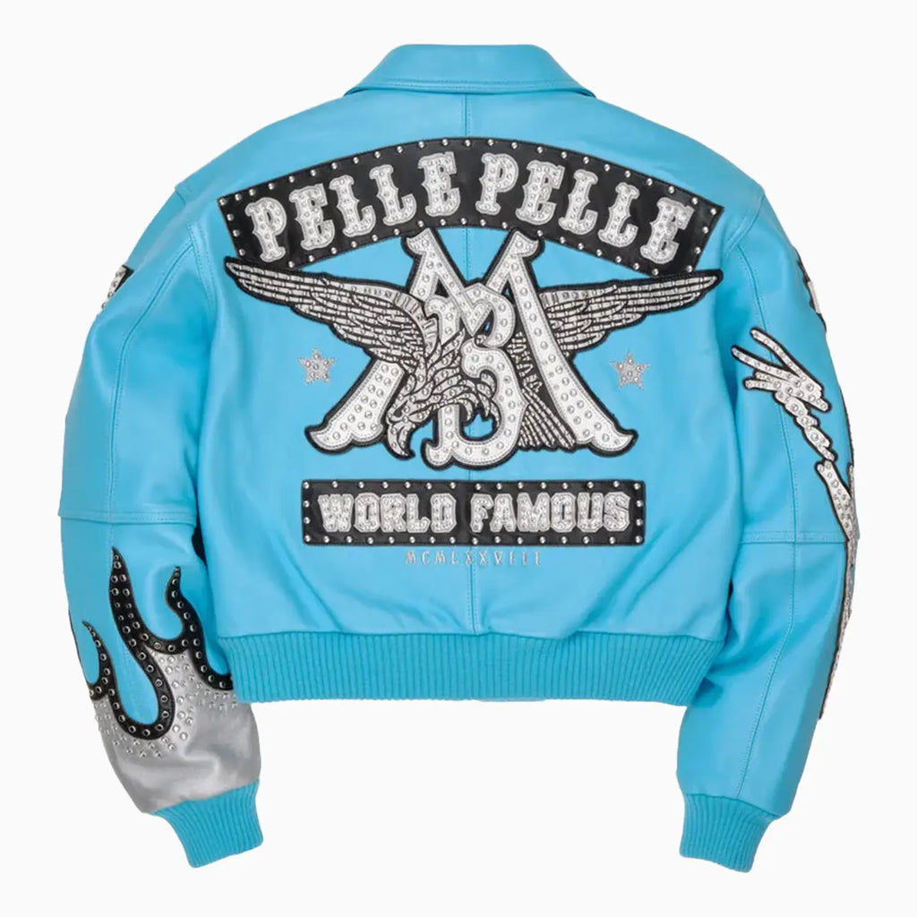 Blouson en cuir femme de renommée mondiale