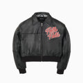 Blouson en cuir pour femme World Famous Soda Club