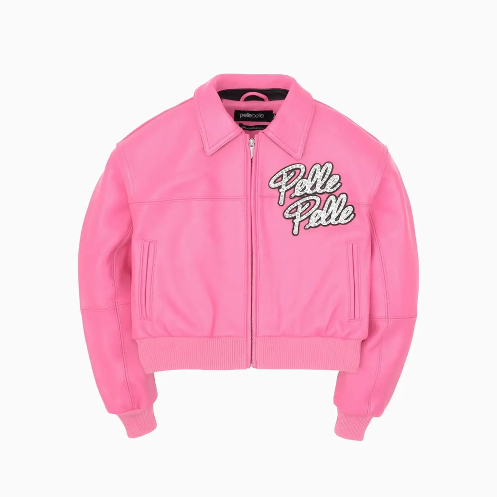 Women's World Famous Soda Club Leather Jacket