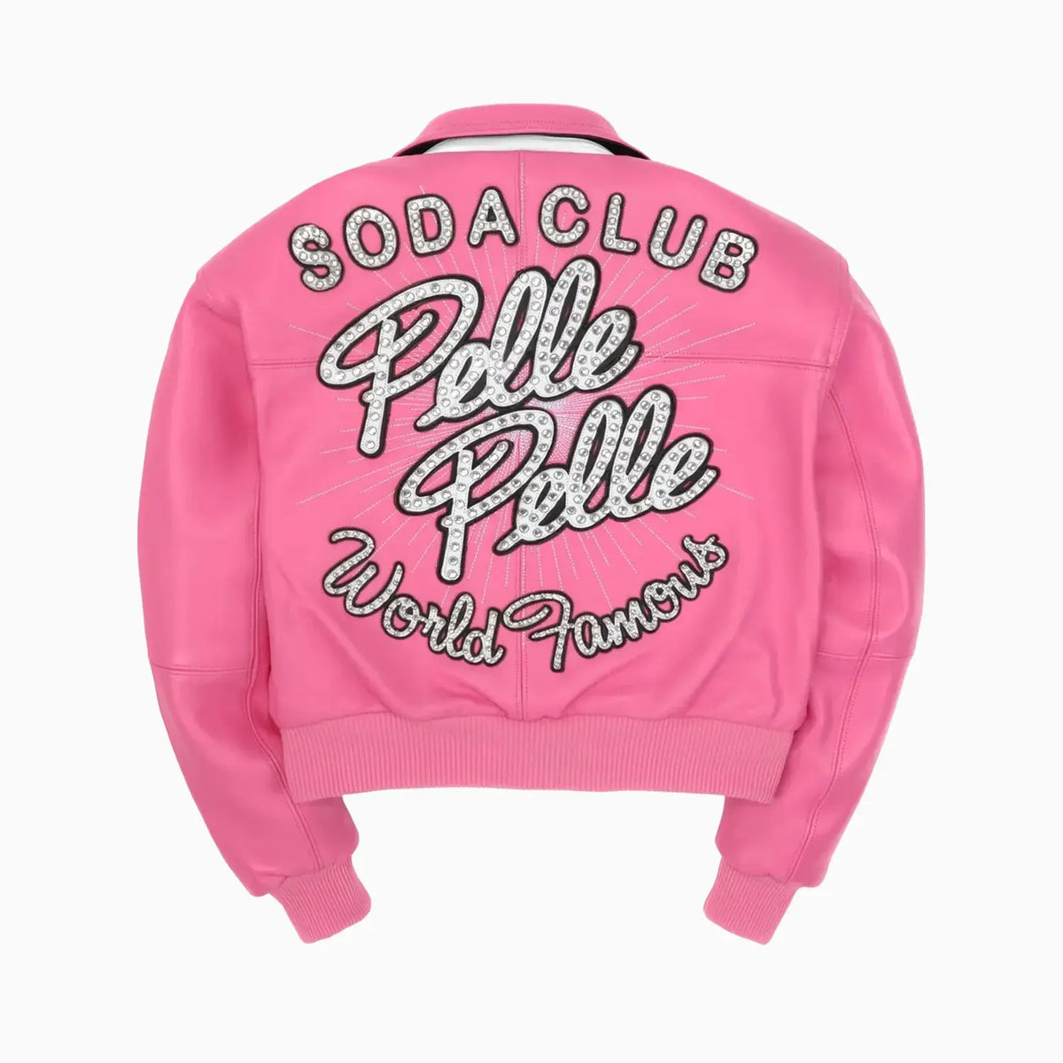 Women's World Famous Soda Club Leather Jacket