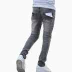 Pantalon ultra-extensible en jean pour enfant