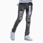 Pantalon ultra-extensible en jean pour enfant