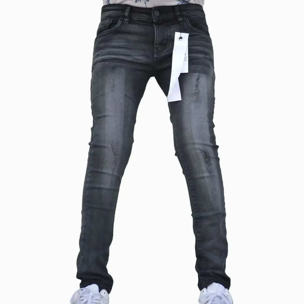 Pantalon ultra-extensible en jean pour enfant