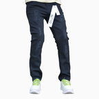 Pantalon ultra-extensible en jean pour enfant
