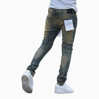 Pantalon ultra-extensible en jean pour enfant