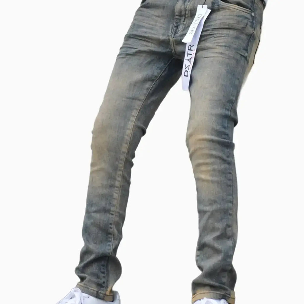 Pantalon ultra-extensible en jean pour enfant