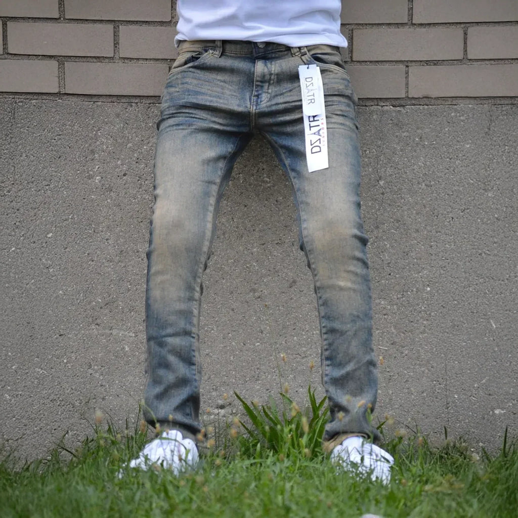 Pantalon ultra-extensible en jean pour enfant