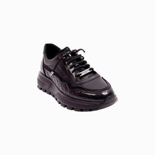 Men's Monogram Leather HC Sneaker - Famous | Online Store
