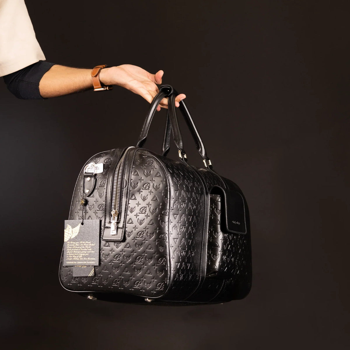 Monogram Leather HC Duffle Bag -MLHC DBB