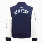 Blouson teddy en laine classique des Yankees de New York MLB pour enfant