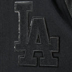 Blouson Teddy en laine noir triple Los Angeles Dodgers MLB pour enfant