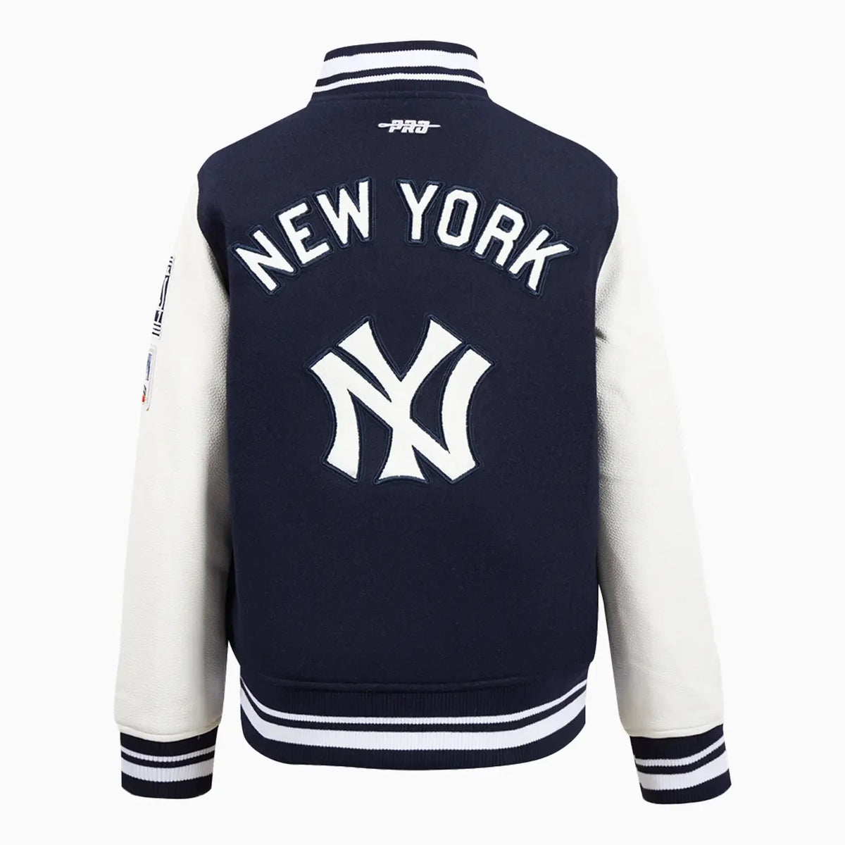 Kid's New York Yankees MLB Retro Classic Rib Wool Varsity Jacket