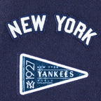 Blouson teddy en laine côtelée style rétro MLB New York Yankees pour enfant