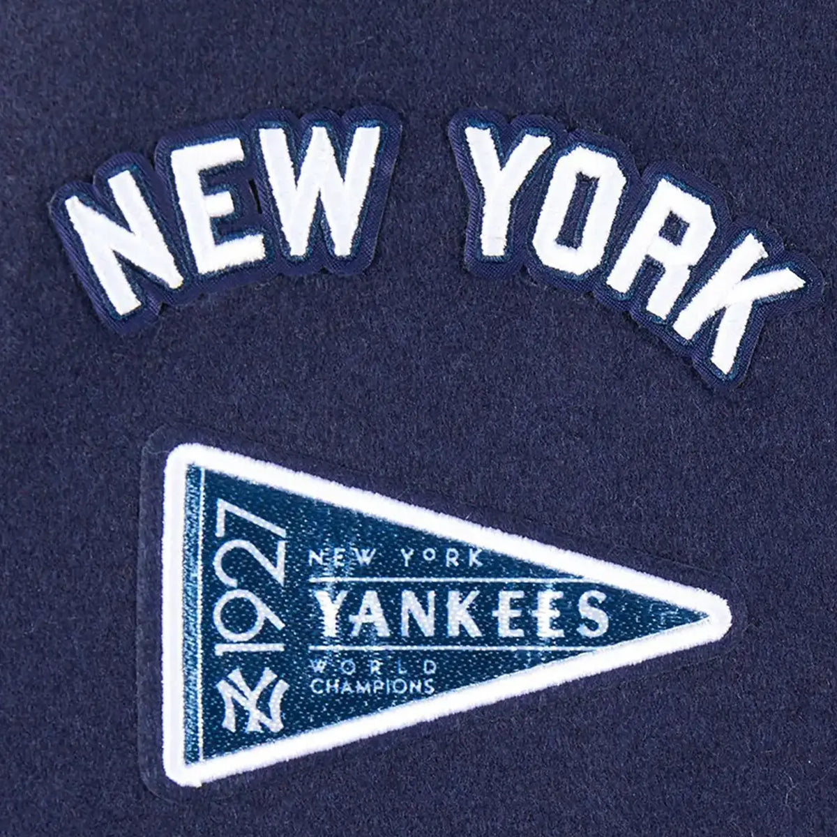 Blouson teddy en laine côtelée style rétro MLB New York Yankees pour enfant