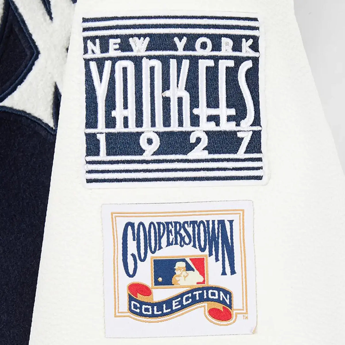 Blouson teddy en laine côtelée style rétro MLB New York Yankees pour enfant