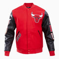 Men's Chicago Bulls Logo Varsity Jacket