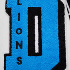 Veste universitaire en laine côtelée NFL Mash Up Detroit Lions pour homme