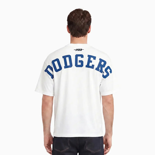 Camiseta MLB Los Angeles Dodgers de hombre con hombros caídos