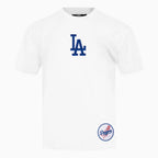 T-shirt à épaules tombantes MLB Los Angeles Dodgers pour homme
