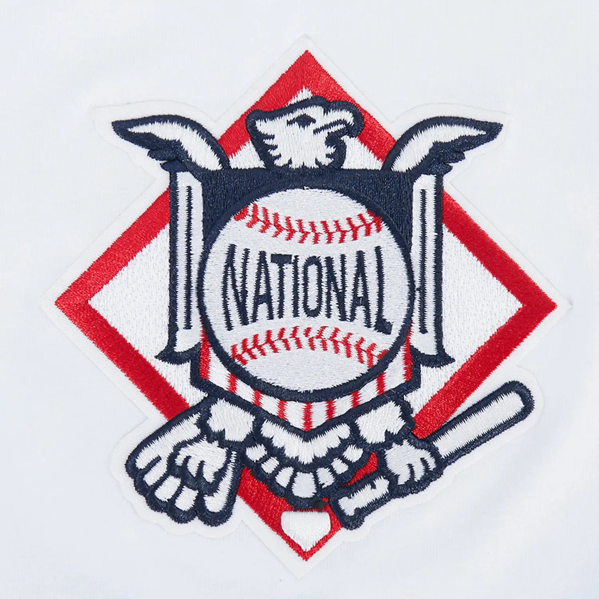 Camiseta tipo Letterman de los Dodgers de Los Ángeles de la MLB para hombre