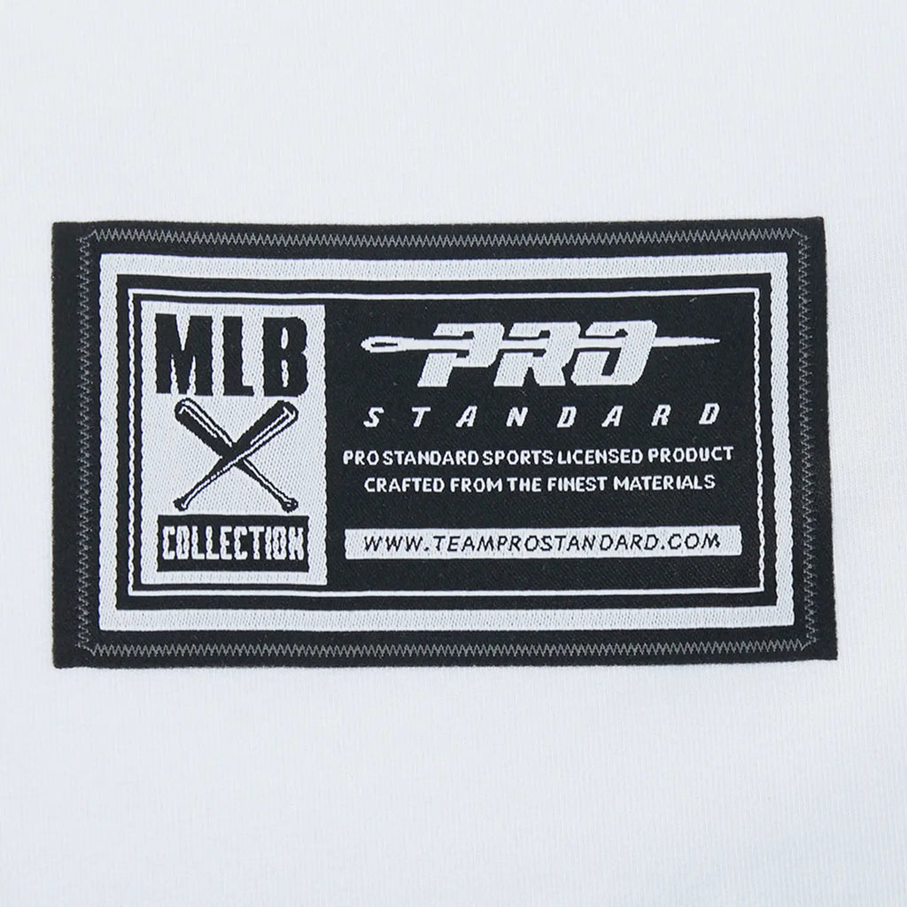 Camiseta tipo Letterman de los Dodgers de Los Ángeles de la MLB para hombre