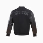 Blouson teddy Triple Black MLB New York Yankees Homme